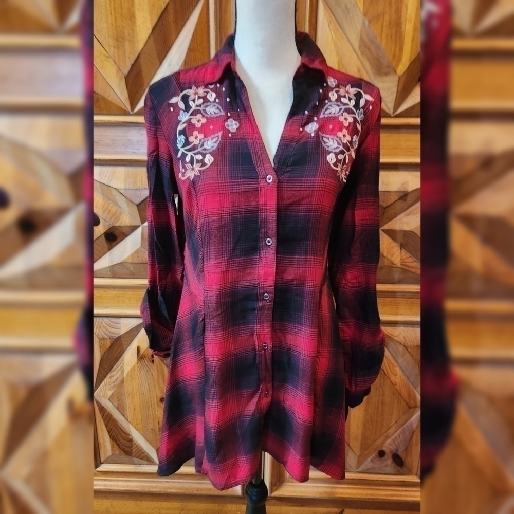 Vintage America Tunic Top Sz S